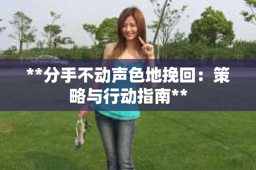 **分手不动声色地挽回：策略与行动指南**
