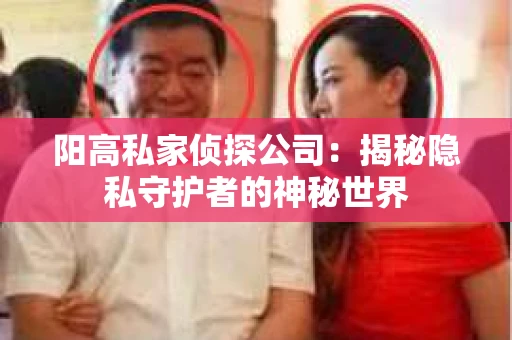 阳高私家侦探公司：揭秘隐私守护者的神秘世界