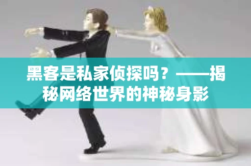 黑客是私家侦探吗？——揭秘网络世界的神秘身影