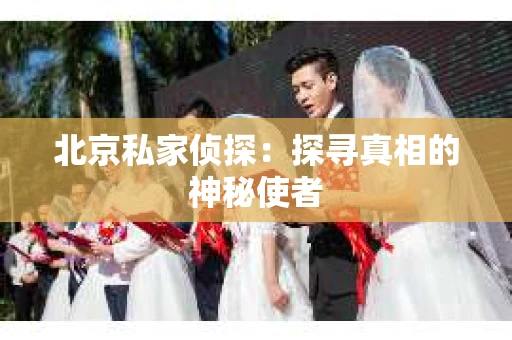 北京私家侦探：探寻真相的神秘使者