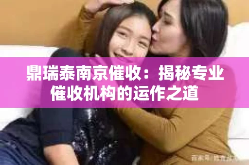 鼎瑞泰南京催收：揭秘专业催收机构的运作之道