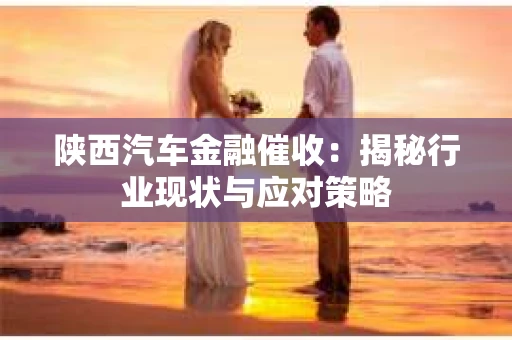 陕西汽车金融催收：揭秘行业现状与应对策略