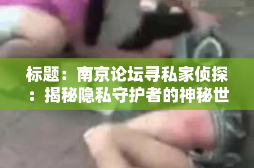 标题：南京论坛寻私家侦探：揭秘隐私守护者的神秘世界