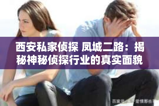 西安私家侦探 凤城二路：揭秘神秘侦探行业的真实面貌
