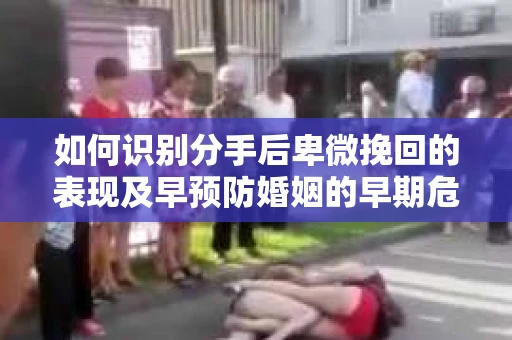 如何识别分手后卑微挽回的表现及早预防婚姻的早期危机信号？