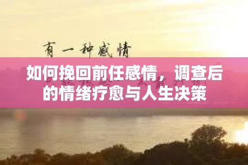 如何挽回前任感情，调查后的情绪疗愈与人生决策