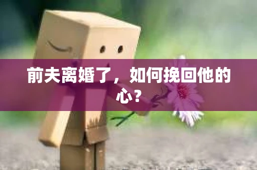 前夫离婚了，如何挽回他的心？